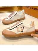 Louis Vuitton Oversize LV Frontrow Sneaker 1A5799 Nude 2019