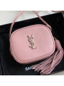Saint Laurent Blogger Calfskin Mini Camera Shoulder Bag 425317 Pink 2019
