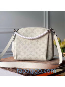 Louis Vuitton Mahina Babylone BB Chain Bag in Monogram Perforated Calfskin M51767 White 2020