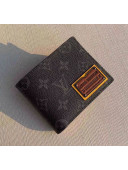 Louis Vuitton Brazza Wallet in Monogram Eclipse Coated Canvas M69260 Black 2020