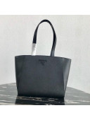 Prada Saffian Calfskin Tote Bag 1BG288 Black 2019