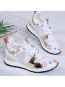 Louis Vuitton LV Runaway Mesh Sneaker Light Gold 2019