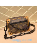 Louis Vuitton Men's Amazone Mini Soft Trunk Messenger Bag in Giant Damier Ebene Canvas N40388 2020
