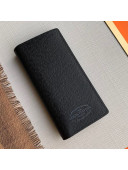 Louis Vuitton Men's Brazza Wallet with LV Stamp Print M32572 Black 2020