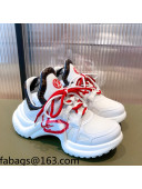 Louis Vuitton LV Archlight Love Sneakers White/Red 2021 112465