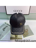 Gucci Multicolor Canvas Baseball Hat Black 2022 09
