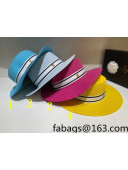 Chanel Straw Wide Brim Hat 2022 040171