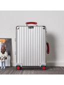Rimowa Classic Fight Silver Luggage 20/26/30inches Red 2022