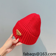 Gucci Knit Hat Red 2021 122202