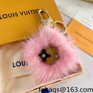 Louis Vuitton Vivienne Fur Doudou Bag Charm and Key Holder 2021 