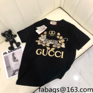 Gucci Cotton T-Shirt Black 2022 20