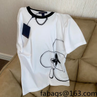 Louis Vuitton Cotton T-Shirt White 2022 07