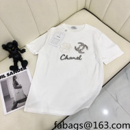 Chanel Cotton T-Shirt White 2022 23
