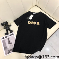 Dior Cotton T-Shirt Black 2022 26