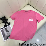 Valentino Cotton T-Shirt Pink 2022 41