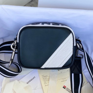 Givenchy Mini Calfskin Camera Bag Black/White 2021
