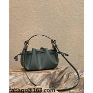 Fendi Pomodorino Leather Mini Bag Green 2022 8532