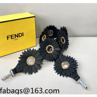 Fendi Strap You Sunflower Shoulder Strap Black 2022