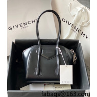 Givenchy Antigona Lock Mini Bag in Box Leather Black 2021