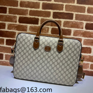 Gucci GG Canvas Business Bag 674140 Beige 2021