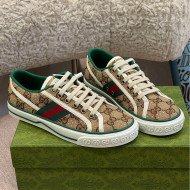 Gucci Tennis 1977 Sneakers in Beige Crystal GG Canvas 2022 18