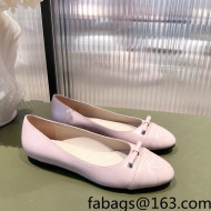 Gucci Leather Bow Ballet Flat Light Pink 2022 06
