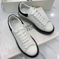Alexander McQueen Clear Sole Sneakers White/Black 2019 