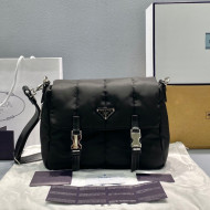 Prada Nylon Messenger Bag Black 2022 6837