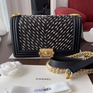 Chanel Boy Chanel Handbag A67086 Black 2019