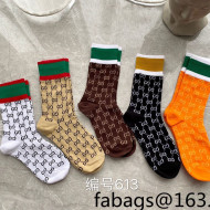 Gucci GG Multicolor Socks 2021 12