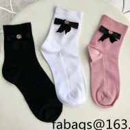 Gucci Socks with GG Bow 2021 