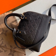 Louis Vuitton Sac Neo Alma BB Monogram Empreinte Leather Bag M44829 Black 2019