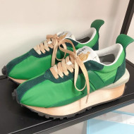 Lanvin Bumpr Nylon Sneakers Green 2021 01 (For Women and Men)