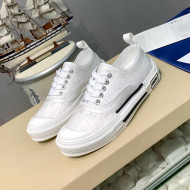 Dior B23 Low-top Sneakers in White Oblique Canvas 2021 H06006