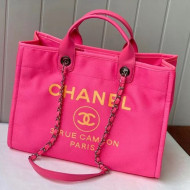 Chanel Mixed Fibers Large Shopping Bag A66941 Pink 2021