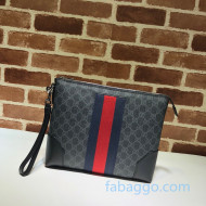 Gucci GG Black Men's Pouch Bag ‎523603 2020