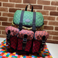 Gucci Multicolor GG Canvas Backpack 626160 Multico 2021