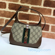 Gucci Jackie 1961 GG Canvas Mini Hobo Bag 637092 2020
