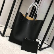 Givenchy Medium Shopper Tote in Smooth Leather Black 2018