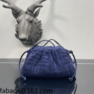 Bottega Veneta Mini Pouch Sponge Crossbody Bag 585852 Raisin Purple 2021