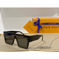 Louis Vuitton Sunglasses Z1583E Black 2021