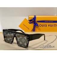 Louis Vuitton Sunglasses Z1583E Black/Monogram 02 2021