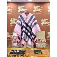 Burberry Cashmere Cape/Shawl Pink 2021 110253