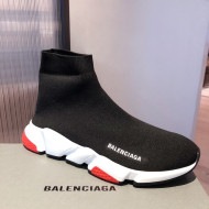 Balenciaga Speed Knit Sock Boot Sneaker Black 2021 04 ( For Women and Men)