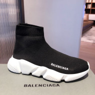 Balenciaga Speed Knit Sock Boot Sneaker Black 2021 06 ( For Women and Men)