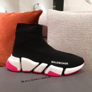 Balenciaga Speed Knit Sock Boot Sneaker Black 2021 10 ( For Women and Men)