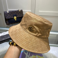Gucci GG Canvas Reversible Bucket Hat GH21502 Beige 2022