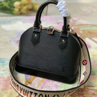 Louis Vuitton Alma BB Bag in Black Epi Leather M57426 2021
