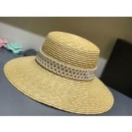 Maison Michel Straw Wide Brim Hat MM01 2021