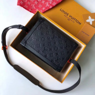 Louis Vuitton Soft Petite Malle Bag Black 2019